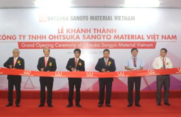 Opening Ceremony of Ohtsuka Sangyo Material Factory in Hanam