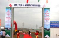 Ground Breaking Ceremony of Apple Film Danang Factory – Phase 1 Project